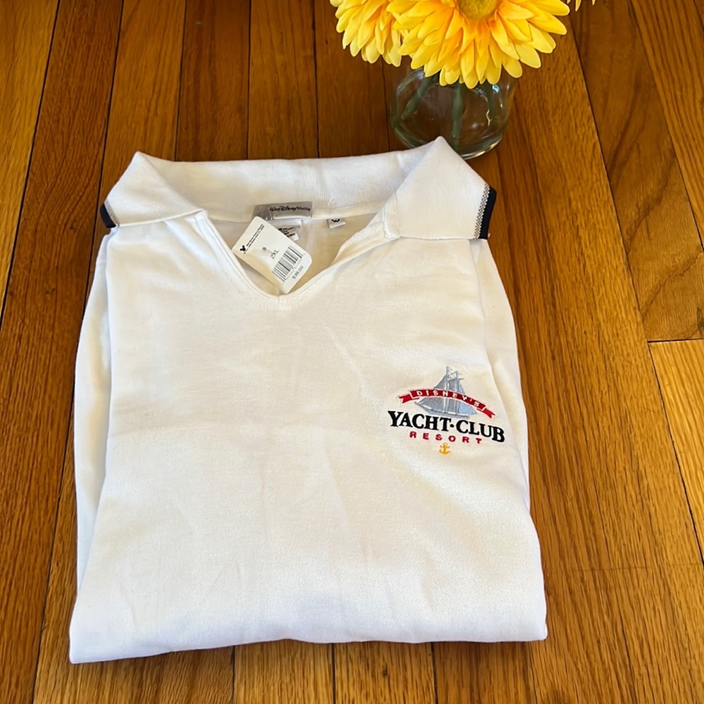 Disney Yacht Club Resort‎ Women’s Polo NWT Size 2X ⚓️